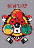 Pokemon Anime Vector T-shirt Designs Bundle Templates