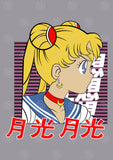Sailor Moon Anime Vector T-shirt Designs Bundle Templates