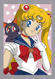 Sailor Moon Anime Vector T-shirt Designs Bundle Templates